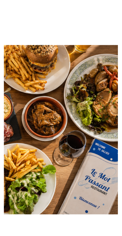Le restaurant - Le Mot Passant - restaurant BOURGOIN-JALLIEU